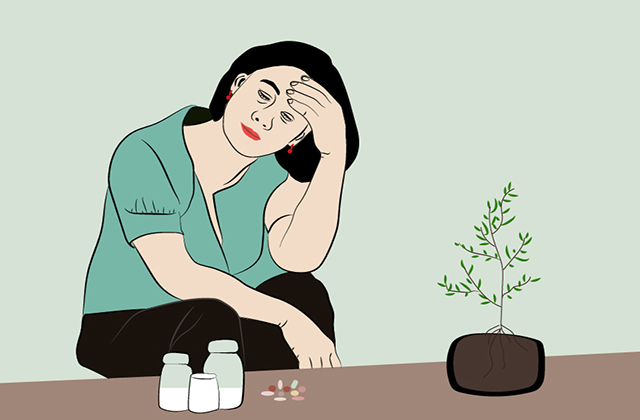 吃药、女士、头晕-康兴医疗器械官网