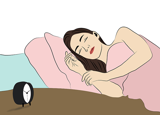 睡觉、女孩、健康-康兴医疗器械官网